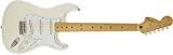 Fender Jimi Hendrix Stratocaster Electric Guitar, Olympic White, Maple Fingerboard