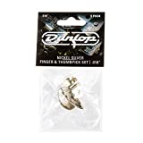 Dunlop Nickel Silver Finger & Thumbpicks, .018', 5/Player's Pack
