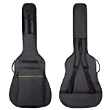 AYQWE Guitar Bag, 38 40 41 inch Guitar Gig Bag, Electric Guitar Case, Waterproof Oxford Electric Guitar Gig Bag with Padding, Two Pockets,...