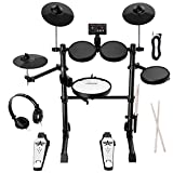 Asmuse Electronic Drum Set Kit for Adults Beginners with 8 inch Mesh Snare Electric Drum Set with Rim Shot and Cymbal Choke Function,USB...