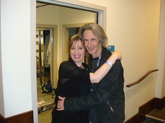 Lenny Kaye and Suzanne Vega